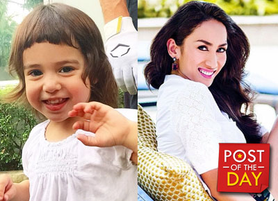 Ina's baby girl can't let go of 'Let It Go'