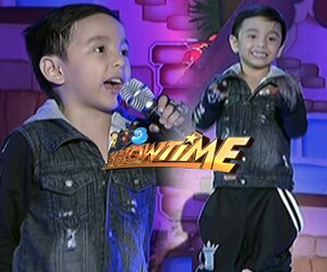 Mini John Prats hinataw ang mga maangas na dance moves sa Mini Me Grand Finals Week