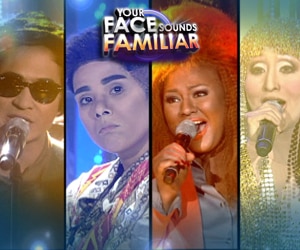 Your Face Sounds Familiar pays tribute to celebrity performers Tutti, Maxene, Karla and Jolina