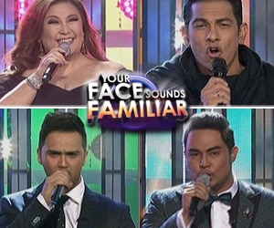 Your Face Sounds Familiar Grand Showdown OpeningNumber: Sharon Cuneta, Gary Valenciano, Jed Madela a