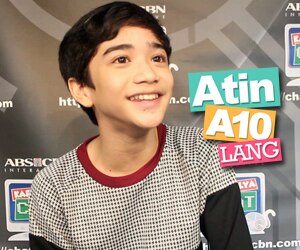Get to know more about child actor Zaijian Jaranilla on Atin A10 Lang