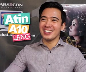 King of Teleserye Theme Song Erik Santos takes the Atin A10 Lang hot seat