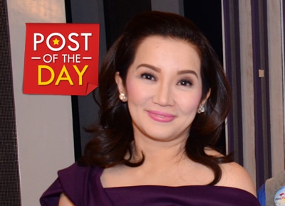 Kris gets visited by her 'asawa' on the set of Etiquette For Mistresses