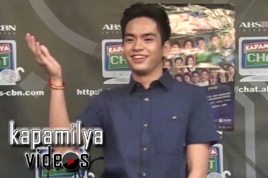Watch Jairus Aquino do the Nae Nae dance on Kapamilya Chat