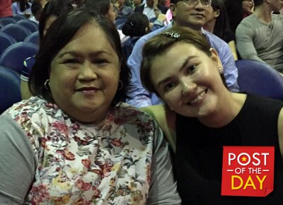 Angelica's mom first time magpa-picture sa isang artista!
