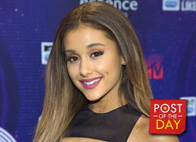 Ariana Grande, excited to be in Manila!