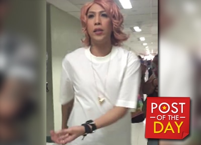 Watch and learn! Vice Ganda does the ‘Bulate Walk’