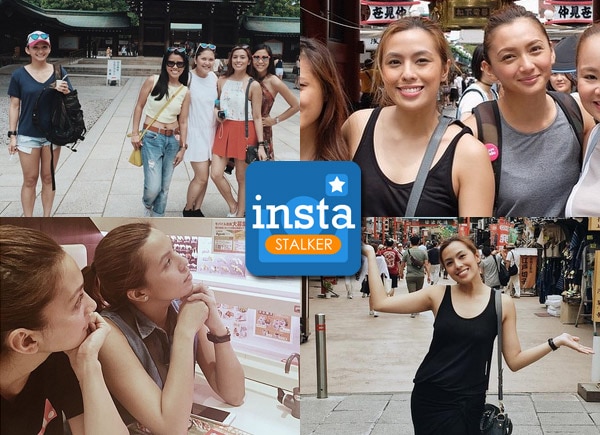 Nikki Gil and Iya Villania girl bonding in Japan