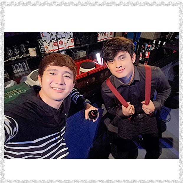 15 On the set of On The Wings of Love.jpg