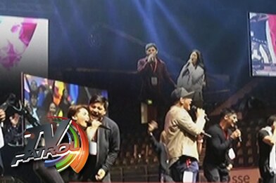 Rehearsals ng ASAP sa London, ipinasilip sa ilang fans