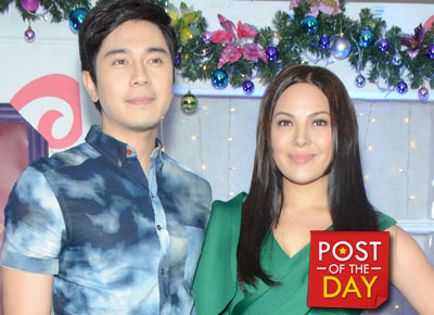 Spotted: KC Concepcion and Paulo Avelino bus seatmates in London
