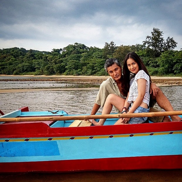 4 All Of Me Cast on Set Albert Martinez Yen Santos.jpg
