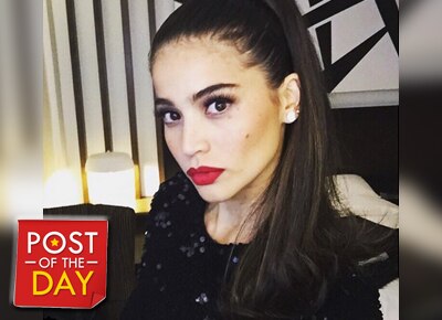 Anne Curtis’ surprised look, priceless!