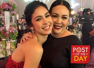 Julia Barretto’s sweet congratulatory message to her aunt Claudine Barretto