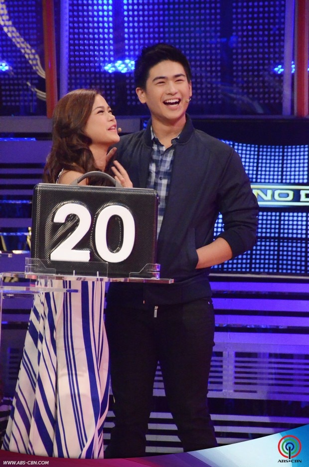 16 Kapamilya Deal or No Deal Maris Racal and Manolo Pedrosa.jpg