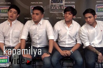 The boys of Harana hindi nakaligtas sa 'maiinit' na tanong sa Kapamilya Chat