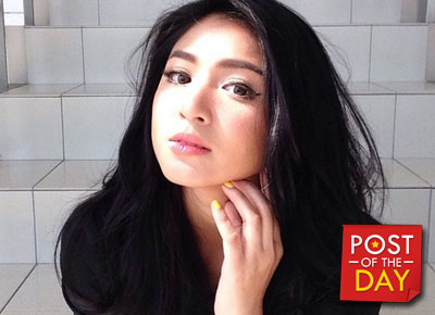 Nadine Lustre posts a cryptic message; fans are alarmed
