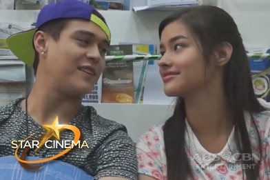 WATCH: Kulitan and kilig moments with Gerald Anderson, Liza Soberano and Enrique Gil on the set of '