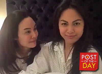 Gretchen Barretto does cute dubsmash with daughter