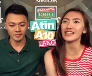 Mr and Ms Pastillas Richard and Angelica, sabay na sumabak sa Atin A10 Lang