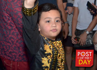 Alonzo Muhlach makes his mommy and daddy proud