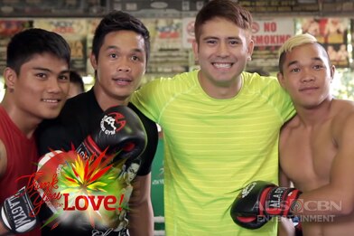 Isang espesyal na 'thank you' ang ibinigay ni Gerald Anderson sa ating boxing heroes