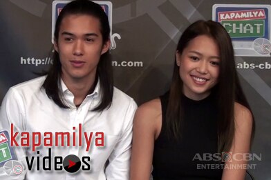 WATCH: Malalagkit na tinginan ng ToMiho caught on cam sa Kapamilya Chat