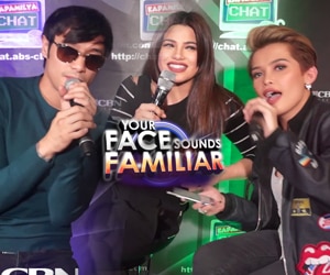 Maligayang Pasko mula sa Your Face Sounds Familiar Family