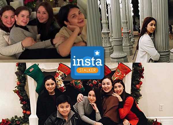 Julia Barretto and family in Los Angeles