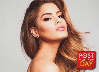 Ariadna Gutierrez tries Filipino pancit