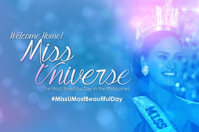 Welcome Home, Miss Universe Pia Wurtzbach!
