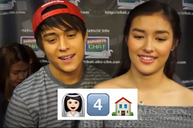 Liza & Enrique in Emoji Challenge
