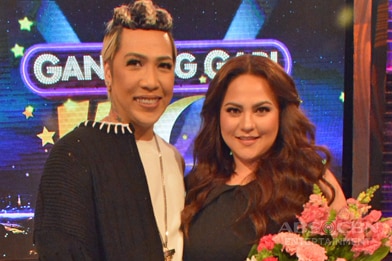 PHOTOS: Tawanan at kulitan with the Queen Mother Karla Estrada on GGV