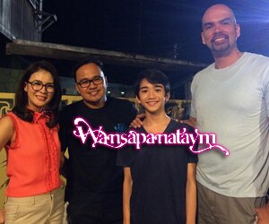 On the set of Wansapanataym Presents That's My Toy That's My Boy