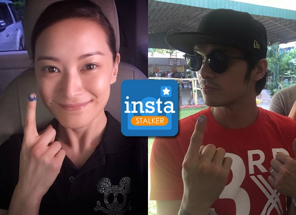 LOOK: Early bird celebrities cast their votes