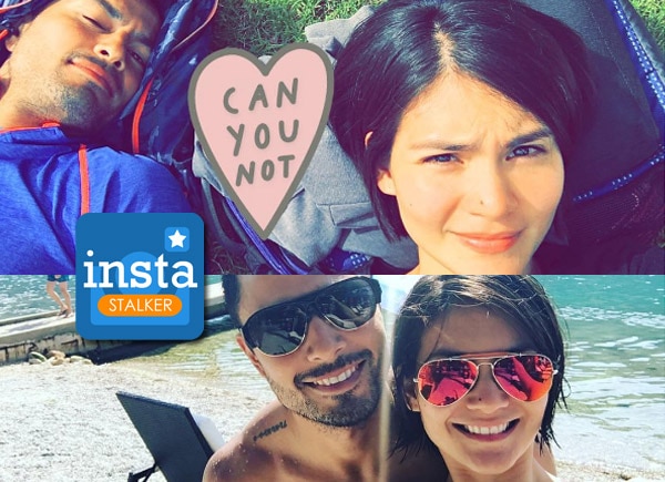 Derek Ramsay and gf in Europe