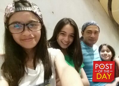 LOOK: Cesar Montano reunites with his daughters