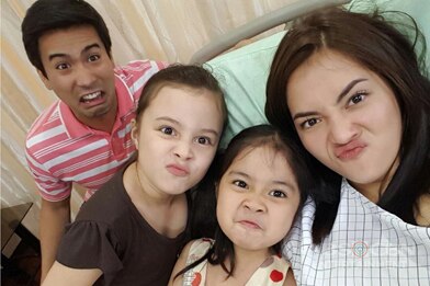 LOOK: Dobleng saya at kulitan sa set ng Doble Kara