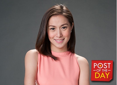 LOOK: Cristine Reyes’ grape-colored hair