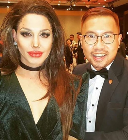 Paolo Ballesteros transforms into Angelina Jolie at Tokyo International Film Festival | PUSH.COM