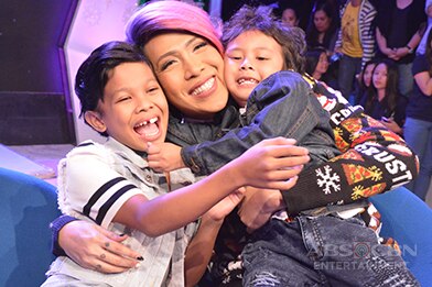 PHOTOS: Super kulitan at tawanan sa GGV with Breakout Child Stars Awra and Onyok