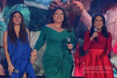 ABS-CBN Trade Event 2016: Magandang Buhay Momshies Karla, Jolina and Melai with their anakshies