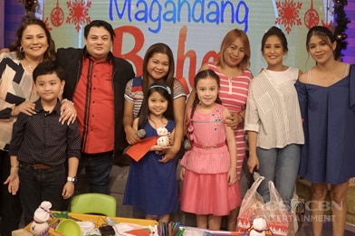 PHOTOS: Magandang Buhay with Alonzo Muhlach, Myel de Leon and Krystal Mejes