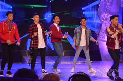 PHOTOS: BoybandPH heartthros Niel, Joao, Russel, Ford and Tristan on GGV