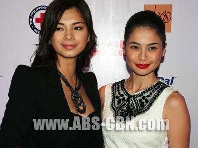 Angel Locsin says she is happy that Anne Curtis and ex-boyfriend Sam Milby are on good terms