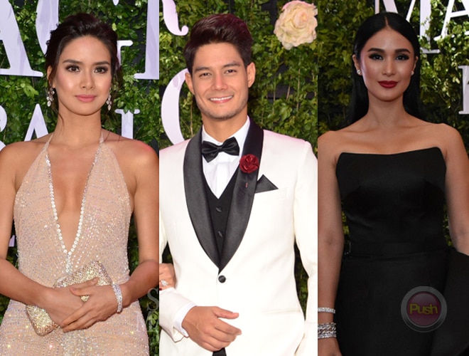 PUSH Pins: Ex-lovers spotted at the 2017 Star Magic Ball ...