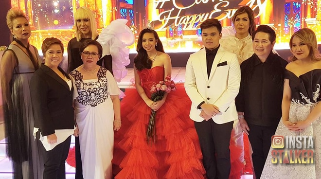 LOOK: The fab and star-studded debut of Vice Gandaâs niece ..., happy birthday sister black images