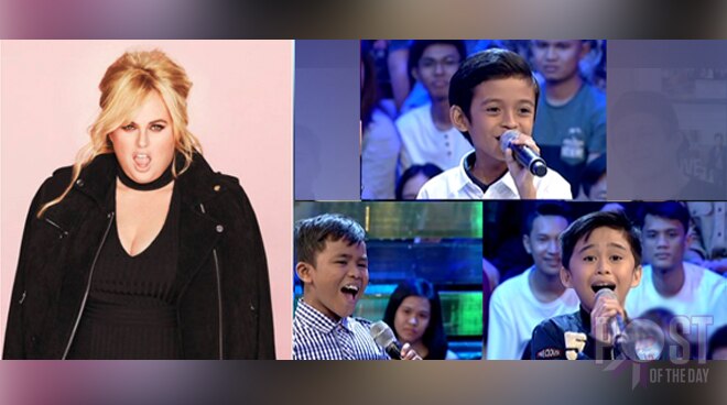Look Pitch Perfect S Rebel Wilson Notices Tnt Kids Mackie Francis Kiefer Push Com Ph Your Ultimate Showbiz Hub