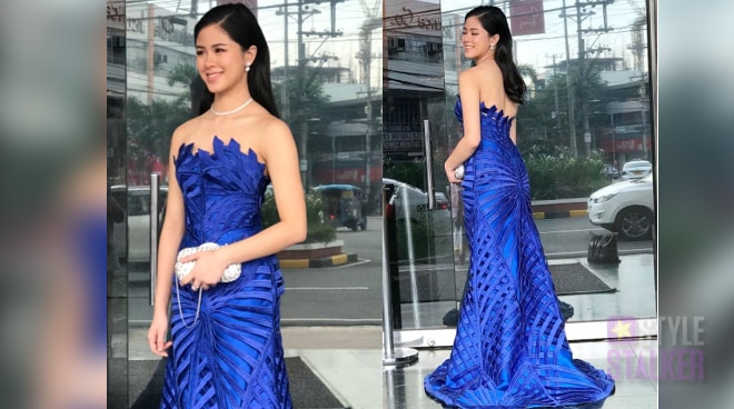 Stylestalker Kisses Delavin Wears A Miss Universe Gown Push Com Ph Your Ultimate Showbiz Hub
