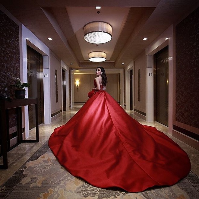red dress for 18th birthday